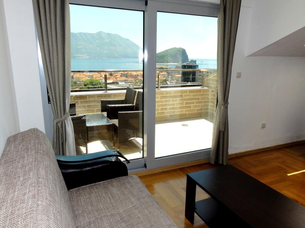 The Old Town Terrace Apartments Budva Rum bild